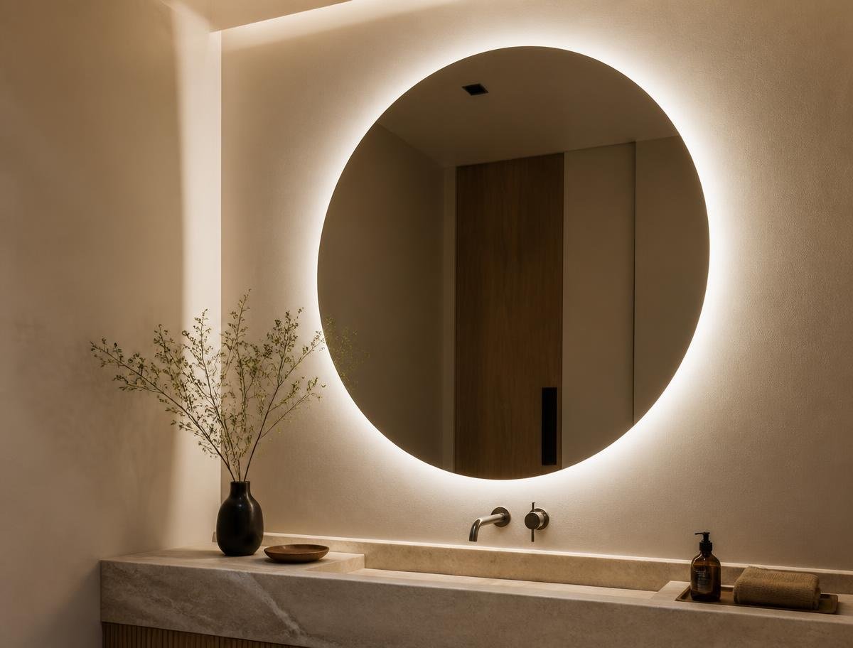 Round LED Mirror