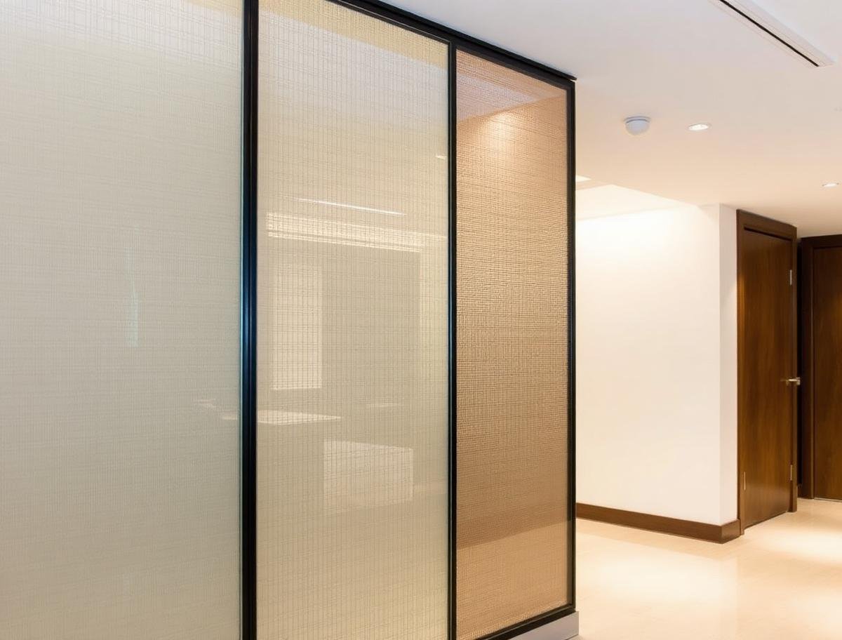 EVA Fabric Laminated Glass