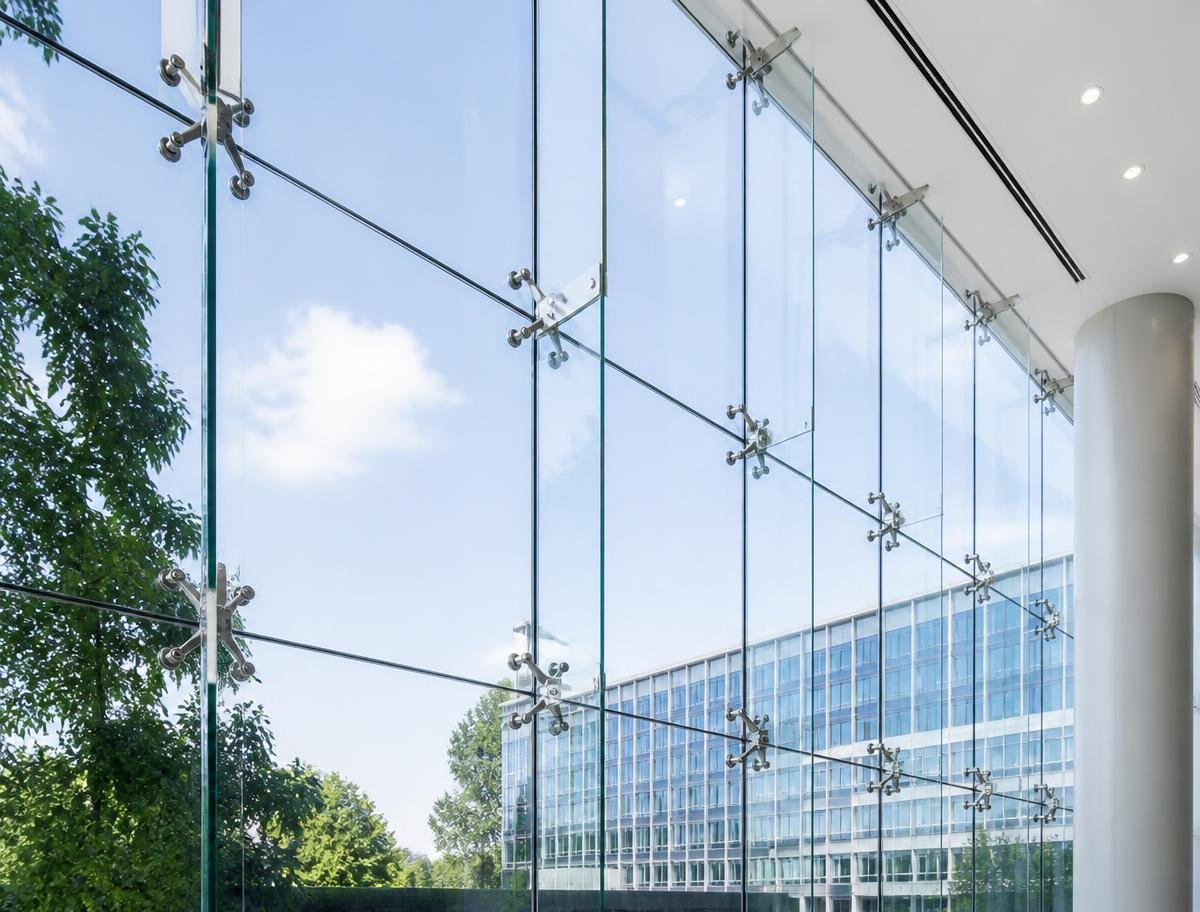 Spider Fitting Glazing